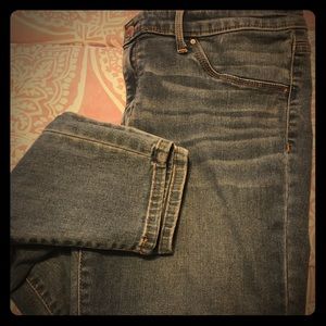 Preloved light wash jeggings